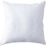 Cuscini bianchi 40x40 cm di cotone sostenibili 3 pezzi per divani 