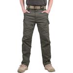 Pantaloni cargo da lavoro verde militare M di cotone per Uomo 