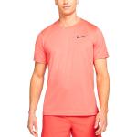 T-shirt rosse S da fitness per Uomo Nike Pro 