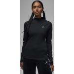 Maglie eleganti nere manica lunga per Donna Nike Flight 