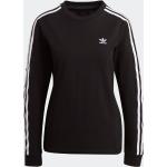 Magliette & T-shirt scontate nere XS con manica lunga per Donna adidas Adicolor 
