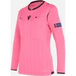 maglia arbitro donna neon pink UEFA