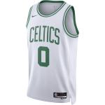 Felpe bianche XL traspiranti con cappuccio per Uomo Nike Dri-Fit Boston Celtics 