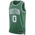 Felpe verdi L traspiranti con cappuccio per Uomo Nike Dri-Fit Boston Celtics 