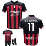 Maglia Calcio Milan Zlatan Ibrahimovic 11 Stagione
