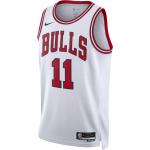 Felpe bianche 3 XL taglie comode traspiranti a tema Chicago con cappuccio Nike Dri-Fit Chicago Bulls 