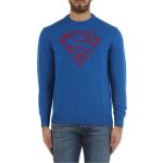 Maglia Con Logo Superman Cobalto -