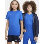 Maglie classiche blu L in mesh traspiranti da calcio per Donna Nike Dri-Fit 