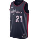 Maglia Joel Embiid Philadelphia 76ers City Edition 2023/24 Swingman Nike Dri-FIT NBA – Uomo - Blu