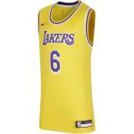 Maglia LeBron James Los Angeles Lakers Icon Edition Nike Swingman NBA - Ragazzi - Giallo
