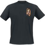 Magliette & T-shirt nere XL di cotone con scollo tondo mezza manica con scollo rotondo per Uomo Naruto 