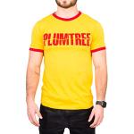Maglietta a maniche corte giallo oro di Scott Pilgrim con logo della band Plumtree Gold Large
