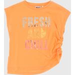 T-shirt manica corta scontate arancioni in jersey con paillettes mezza manica per bambina Primigi di Primigi.it con spedizione gratuita 