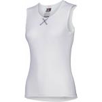 Magliette intime bianche 3 XL taglie comode senza manica per Donna Apura 