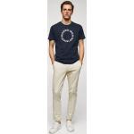 Magliette & T-shirt blu navy XS di cotone mezza manica con manica corta per Uomo Mango Man 