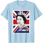 Maglietta Queen Elizabeth II + Union Jack Magliett