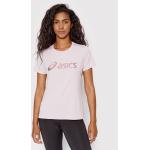 T-shirt rosa XS da running per Donna Asics 