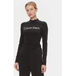 T-shirt scontate nere XL da fitness per Donna Calvin Klein PERFORMANCE 