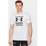 T-shirt bianche S da fitness per Uomo Under Armour 