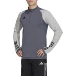 Magliette & T-shirt grigie XS manica lunga con manica lunga adidas Tiro 23 
