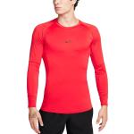 Magliette & T-shirt rosse L manica lunga con manica lunga Nike 