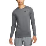 Magliette & T-shirt grigie S manica lunga con manica lunga Nike Pro 