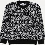 Maglie scontate casual nere manica lunga per bambini Dolce&Gabbana Dolce 