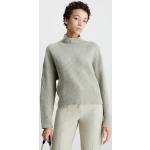 Maglioni da lavoro grigi XL in bouclè manica lunga per Donna Calvin Klein 