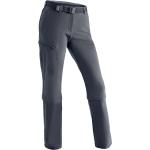 Pantaloni scontati grigi 5 XL taglie comode traspiranti per l'estate da trekking per Donna Maier Sports 