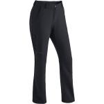 Pantaloni scontati neri XXL taglie comode di pile antipioggia per Donna Maier Sports 