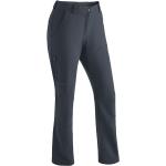 Pantaloni scontati grigi XXL taglie comode di pile da trekking per Donna Maier Sports 