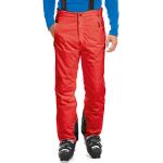 Pantaloni rossi 6 XL impermeabili traspiranti da sci per Uomo Maier Sports 