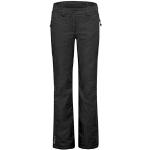 Pantaloni neri 6 XL impermeabili traspiranti da sci per Donna Maier Sports 
