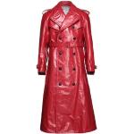 Cappotti con cintura  rossi M in poliuretano tinta unita manica lunga per Uomo Maison Margiela 