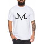 Majin Sign from Boo Dragonball T-Shirt Nerd in Diversi Colori, Farbe:Grau Meliert;Größe:M