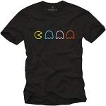MAKAYA Gaming T-Shirt Uomo Geek - Vintage Gamer Re
