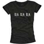 Magliette & T-shirt Regular Fit nere S per Donna Makaya 