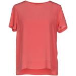 Magliette & T-shirt rosa XL di seta tinta unita mezza manica con manica corta per Donna Maliparmi 