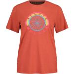 Magliette & T-shirt basic arancione L in misto cotone Bio per Donna Maloja 