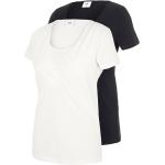 Magliette & T-shirt scontate nere XL di cotone lavabili in lavatrice mezza manica con manica corta per Donna Mama Licious 