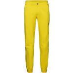 Pantaloni scontati gialli XL da arrampicata per Uomo Mammut Hueco 