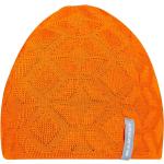 Cappelli invernali scontati casual arancioni di lana per Uomo Mammut 