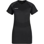 Magliette & T-shirt scontate nere XL sostenibili traspiranti mezza manica con animali per Donna Mammut Trift 