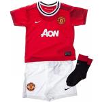 Completi rossi 18 mesi da calcio per bambini Nike Football Manchester United 