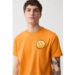 Magliette & T-shirt arancioni XL di cotone con scollo tondo con scollo rotondo per Uomo Dragon Ball 
