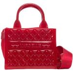 Borsette clutch rosse in poliuretano per Donna Marc Ellis 