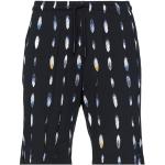 Shorts neri XS di cotone a vita alta per Uomo Marcelo Burlon 