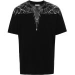 Marcelo Burlon T-shirt nera stampa icon wings nera