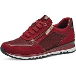 Sneakers larghezza E eleganti rosse numero 37 per Donna Marco Tozzi 
