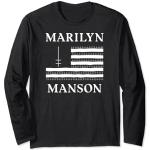 Marilyn Manson – Flag and Logo Maglia a Manica